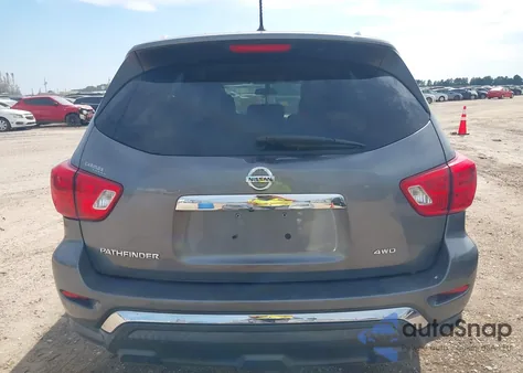 2018 Nissan Pathfinder S из США, поврежденный, VIN 5N1DR2MM5JC643780